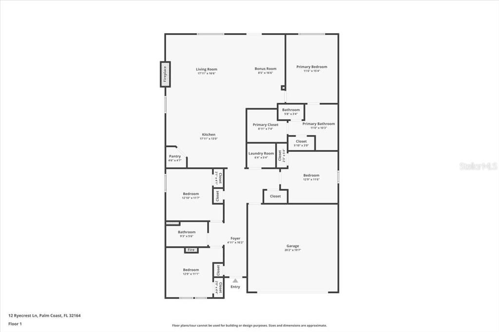 待售: $315,000 (4 贝兹, 2 浴室, 1862 平方英尺)