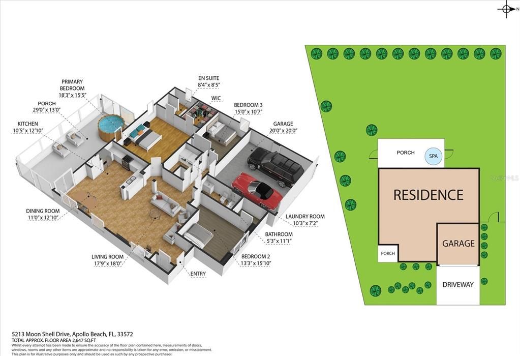 En Venta: $409,900 (3 camas, 2 baños, 1844 Pies cuadrados)