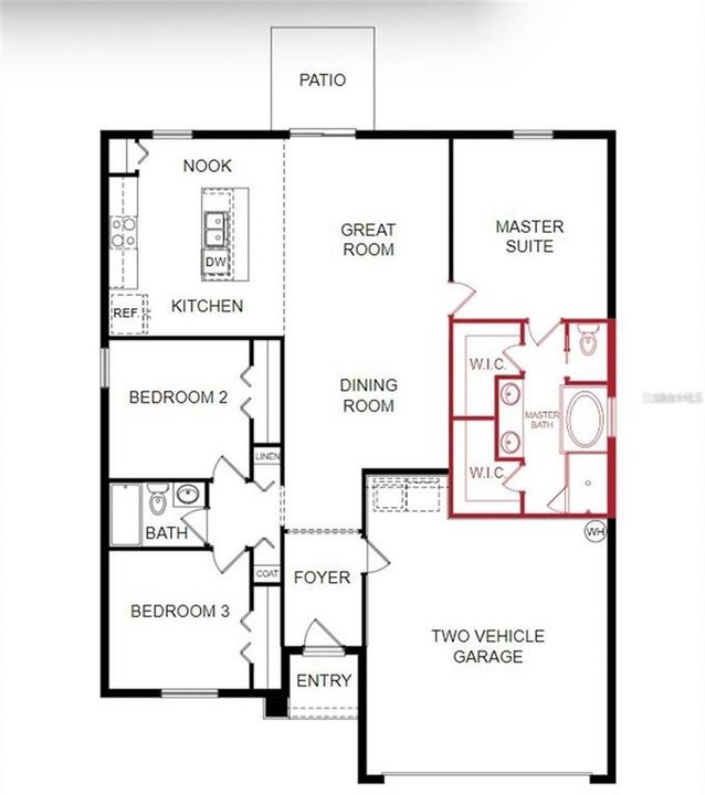 En Renta: $1,900 (3 camas, 2 baños, 1463 Pies cuadrados)