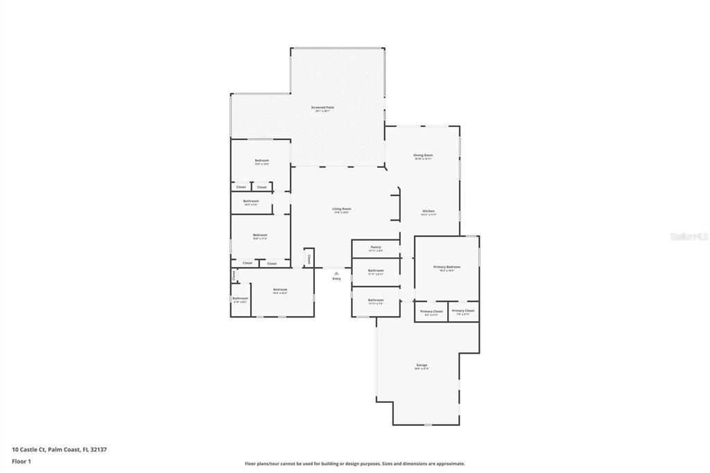 На продажу: $650,000 (4 спален, 2 ванн, 2626 Квадратных фут)