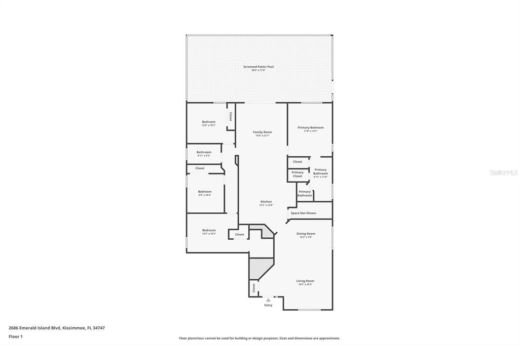 На продажу: $469,990 (4 спален, 3 ванн, 1960 Квадратных фут)