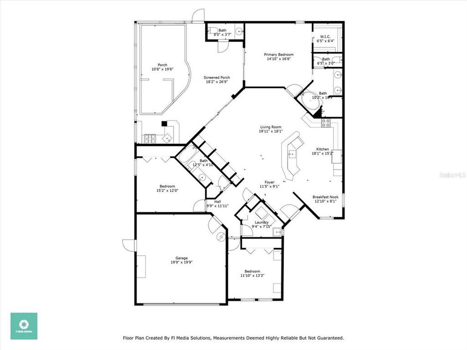 待售: $629,000 (3 贝兹, 2 浴室, 1800 平方英尺)