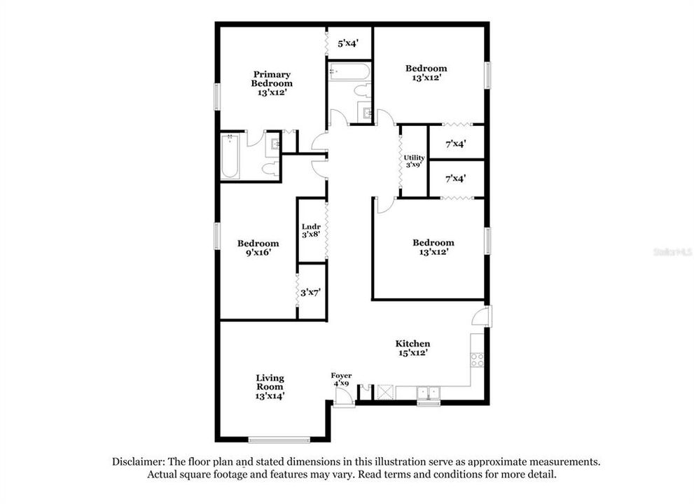 出租: $2,300 (4 贝兹, 2 浴室, 1235 平方英尺)