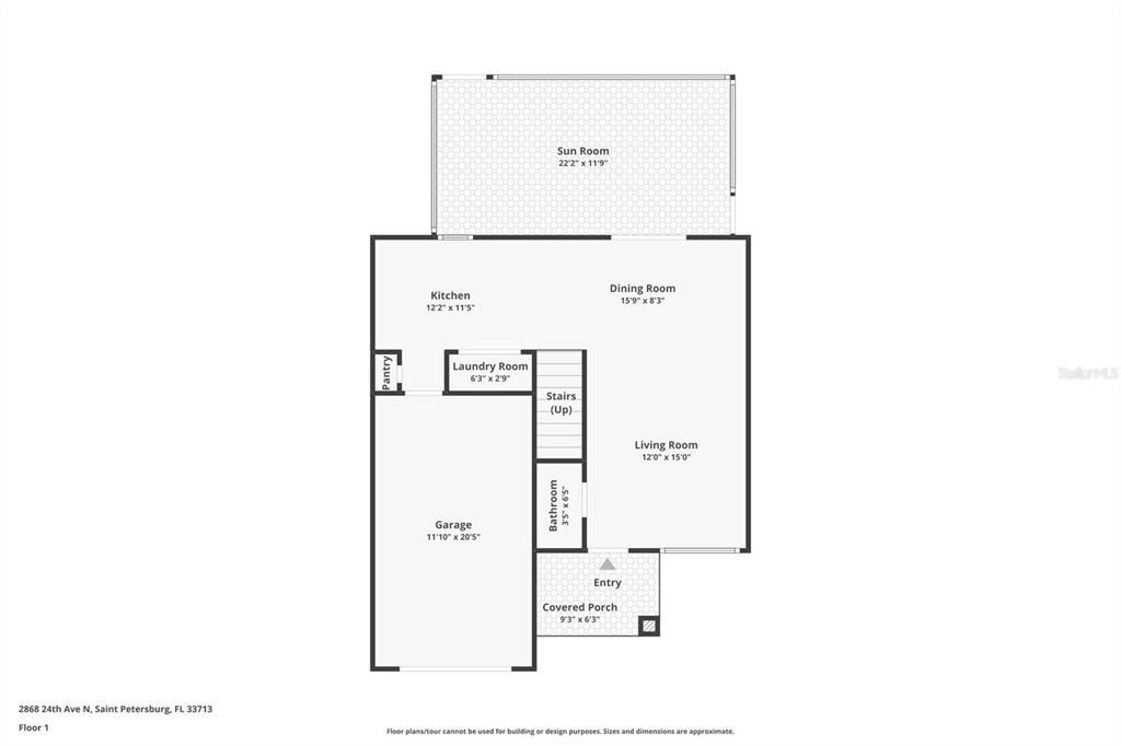 На продажу: $425,000 (3 спален, 2 ванн, 1353 Квадратных фут)