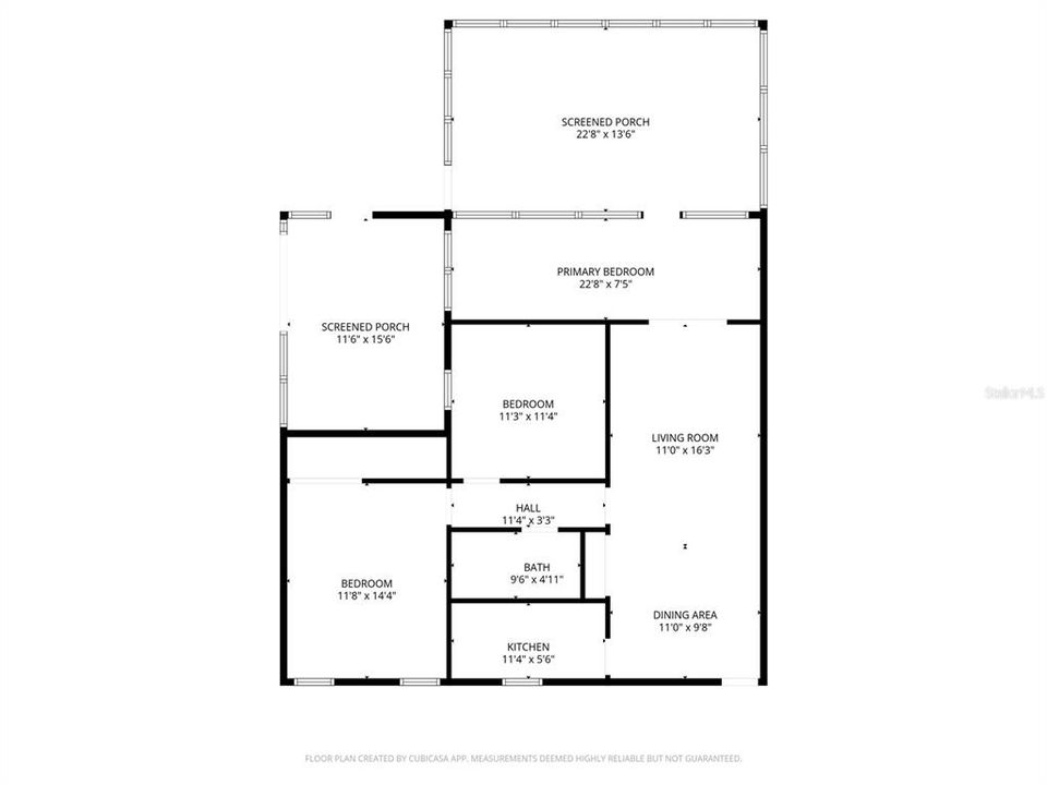 На продажу: $179,999 (3 спален, 1 ванн, 960 Квадратных фут)