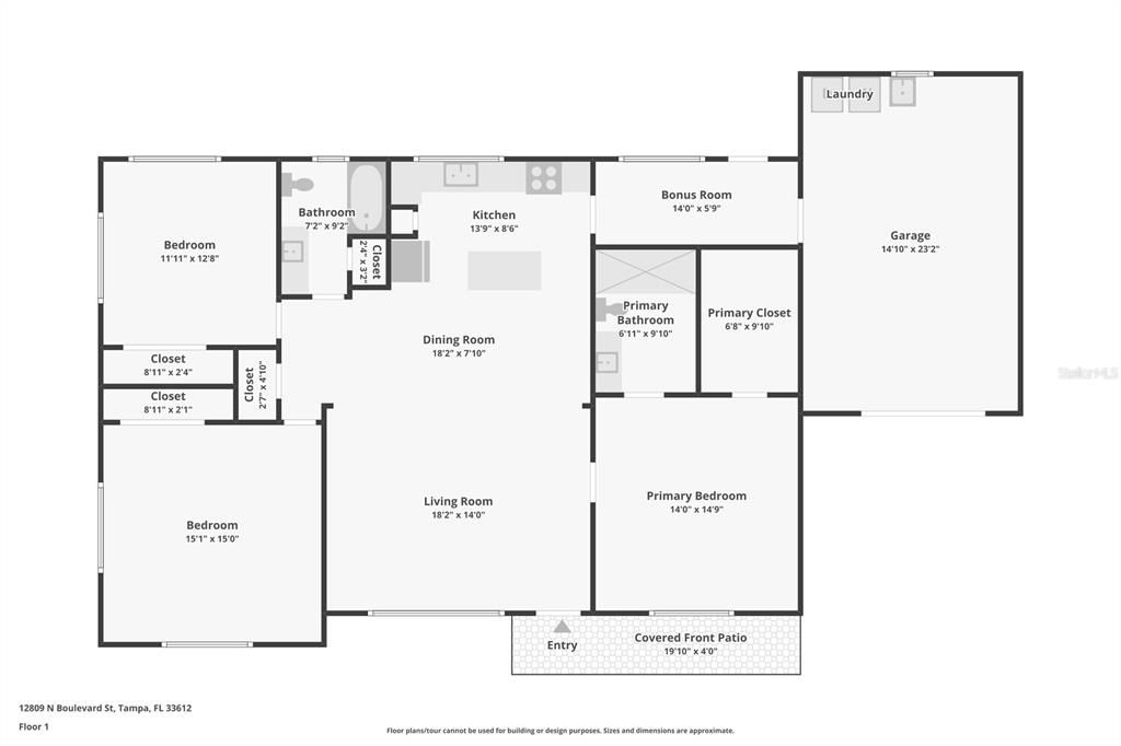En Venta: $459,000 (3 camas, 2 baños, 1651 Pies cuadrados)