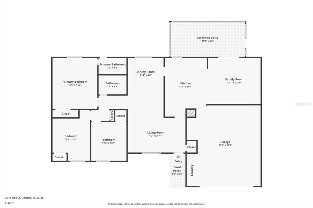 En Venta: $330,000 (3 camas, 2 baños, 1426 Pies cuadrados)