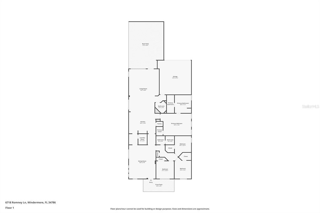 待售: $600,000 (4 贝兹, 2 浴室, 2460 平方英尺)