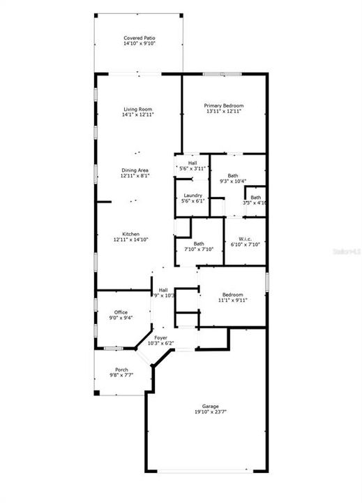 For Sale: $304,900 (2 beds, 2 baths, 1406 Square Feet)