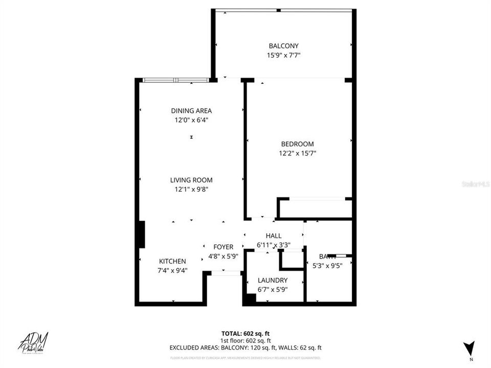 For Sale: $180,000 (1 beds, 1 baths, 593 Square Feet)