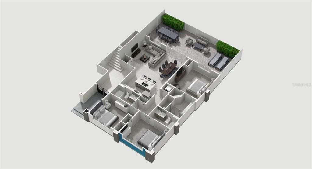 出租: $2,500 (3 贝兹, 3 浴室, 1500 平方英尺)