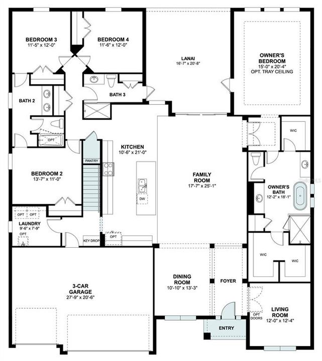 待售: $979,990 (5 贝兹, 4 浴室, 3978 平方英尺)
