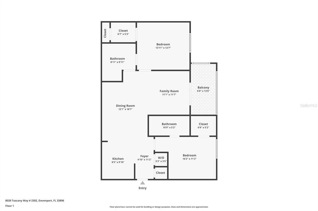 En Venta: $189,000 (2 camas, 2 baños, 1134 Pies cuadrados)
