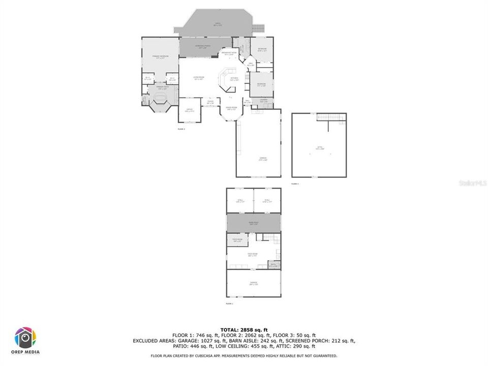 На продажу: $899,900 (3 спален, 2 ванн, 2432 Квадратных фут)