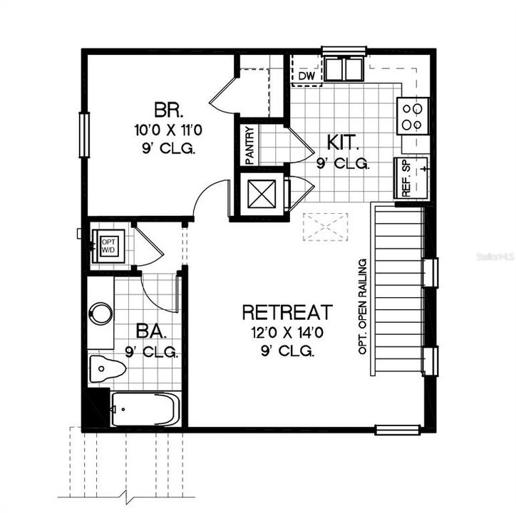 For Rent: $1,499 (1 beds, 1 baths, 544 Square Feet)