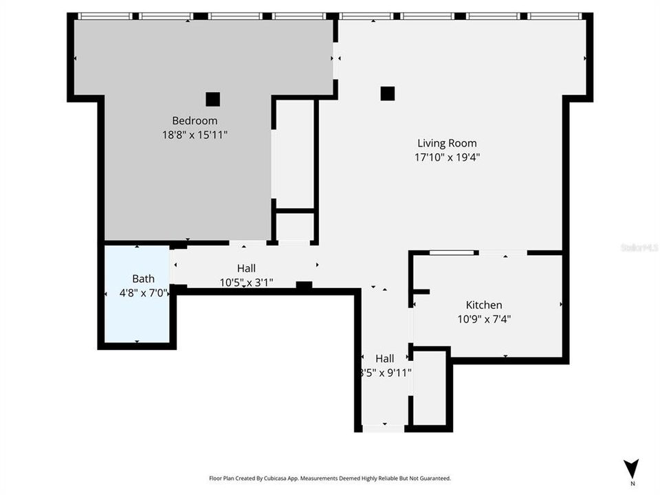 For Sale: $199,000 (1 beds, 1 baths, 850 Square Feet)