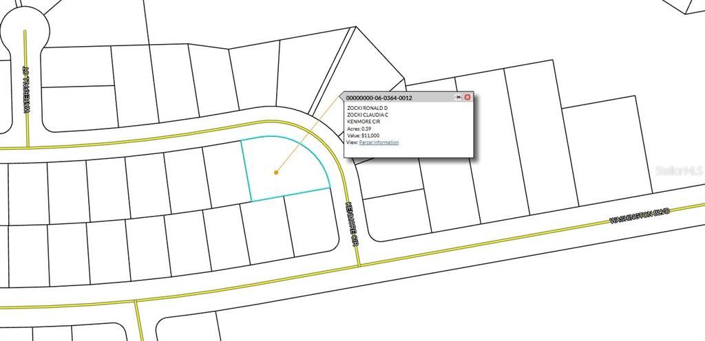 待售: $7,900 (0.39 acres)