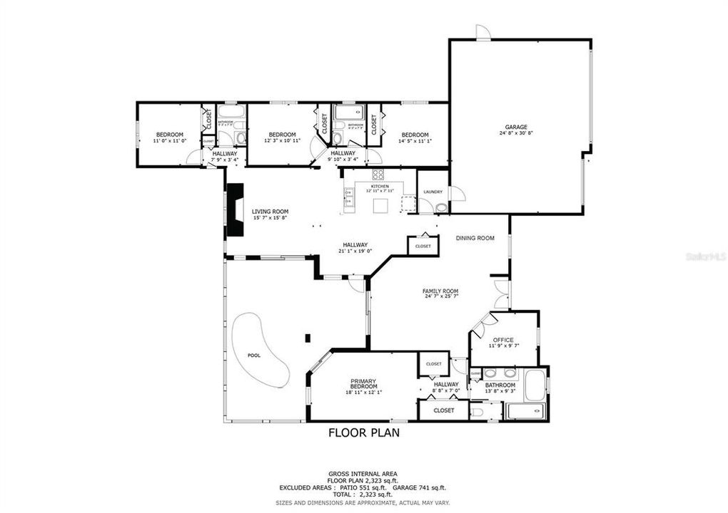 For Sale: $415,000 (4 beds, 3 baths, 2482 Square Feet)