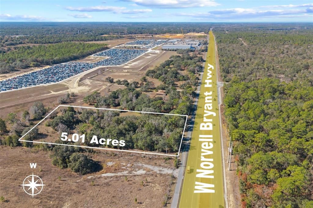 合同活跃: $1,000,000 (5.00 acres)