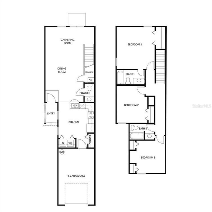 На продажу: $314,990 (3 спален, 2 ванн, 1502 Квадратных фут)