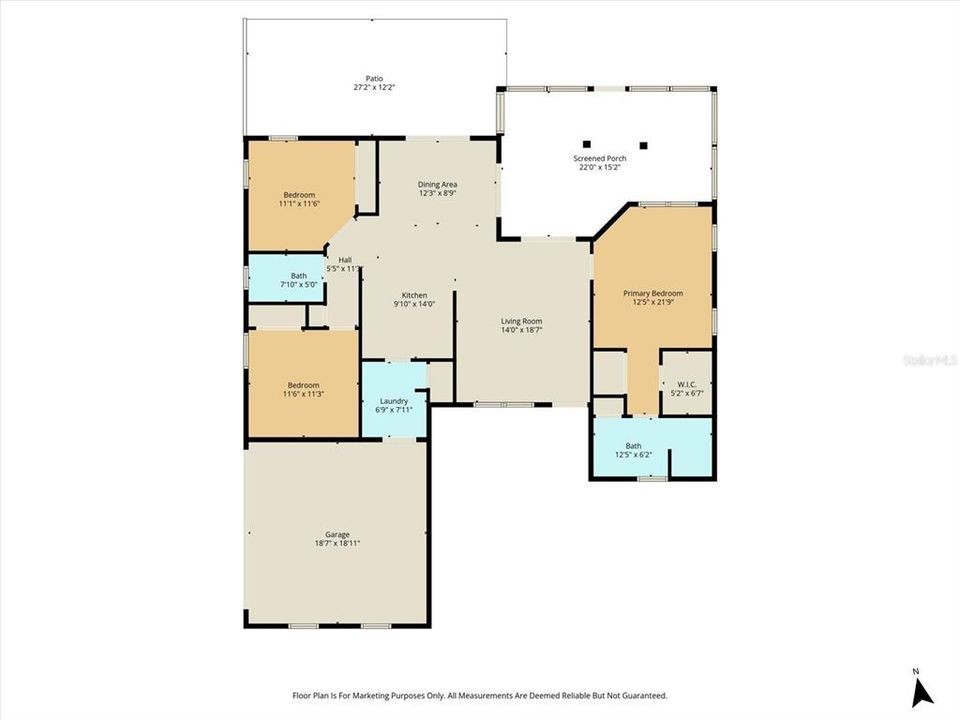 На продажу: $299,900 (3 спален, 2 ванн, 1554 Квадратных фут)