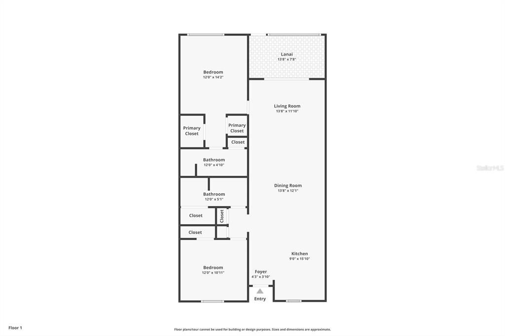 合同活跃: $239,000 (2 贝兹, 2 浴室, 1120 平方英尺)