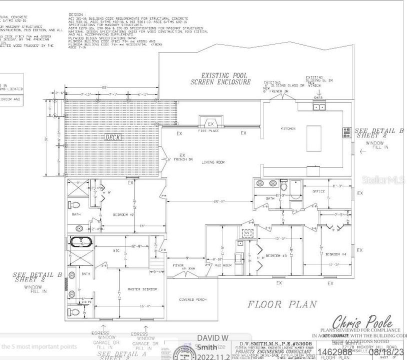 Activo con contrato: $399,999 (4 camas, 3 baños, 2500 Pies cuadrados)