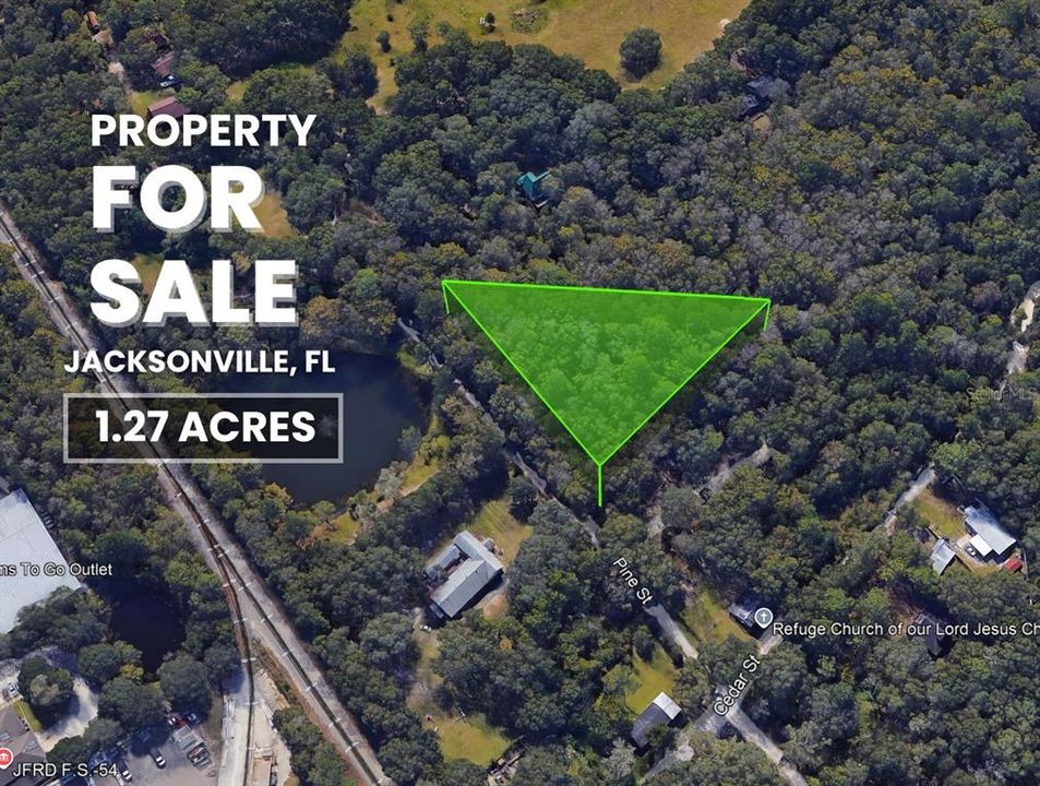 待售: $88,400 (1.27 acres)