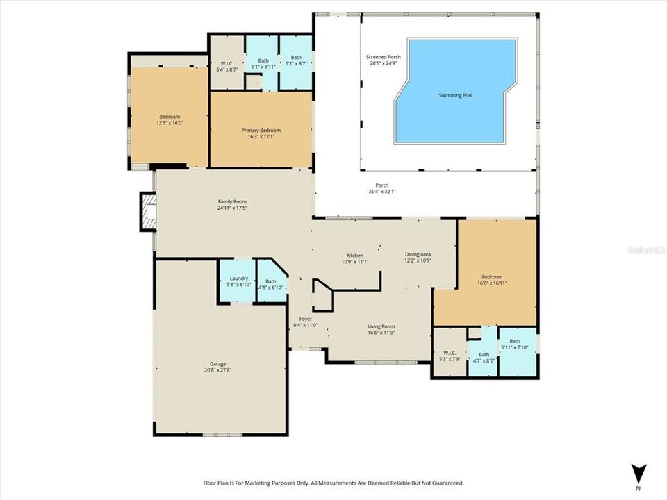 Active With Contract: $310,000 (3 beds, 2 baths, 2008 Square Feet)