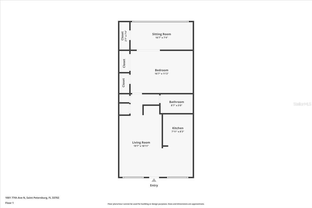For Sale: $74,900 (1 beds, 1 baths, 650 Square Feet)