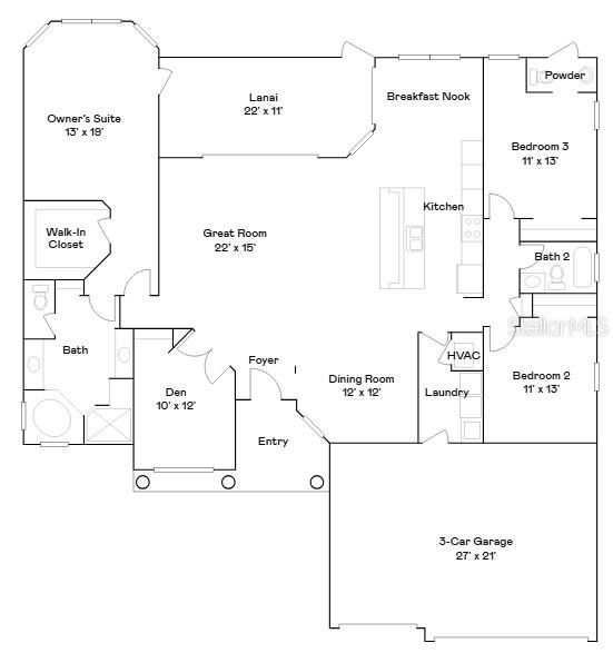 For Rent: $2,875 (3 beds, 2 baths, 2328 Square Feet)