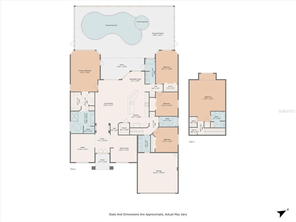 Под контрактом: $699,000 (4 спален, 4 ванн, 3241 Квадратных фут)