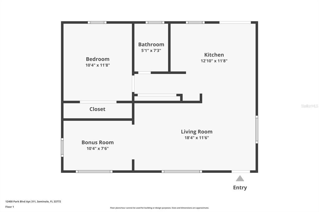 Под контрактом: $89,999 (1 спален, 1 ванн, 640 Квадратных фут)