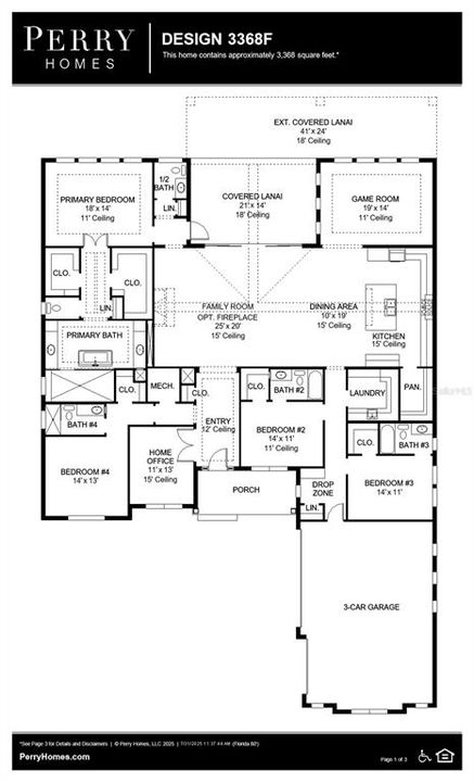 En Venta: $1,024,900 (4 camas, 5 baños, 3368 Pies cuadrados)