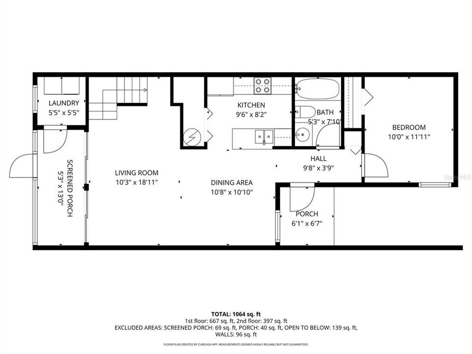Activo con contrato: $169,000 (2 camas, 2 baños, 1070 Pies cuadrados)