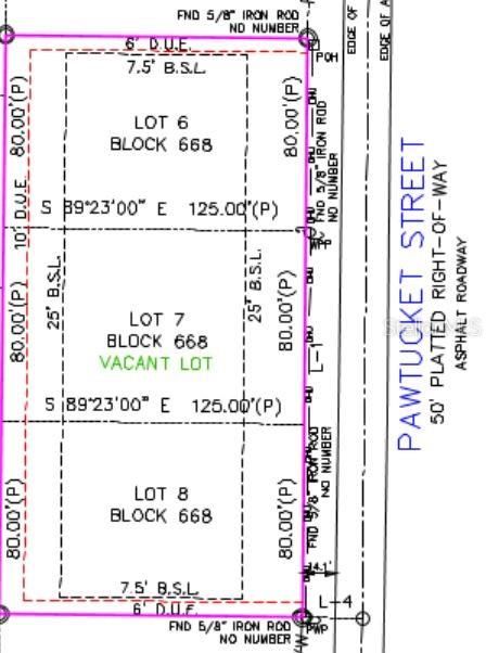 На продажу: $98,500 (0.69 acres)