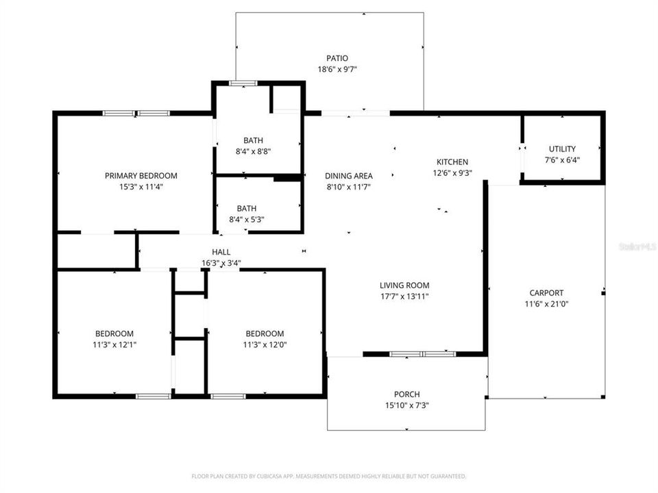 For Sale: $233,000 (3 beds, 2 baths, 1270 Square Feet)