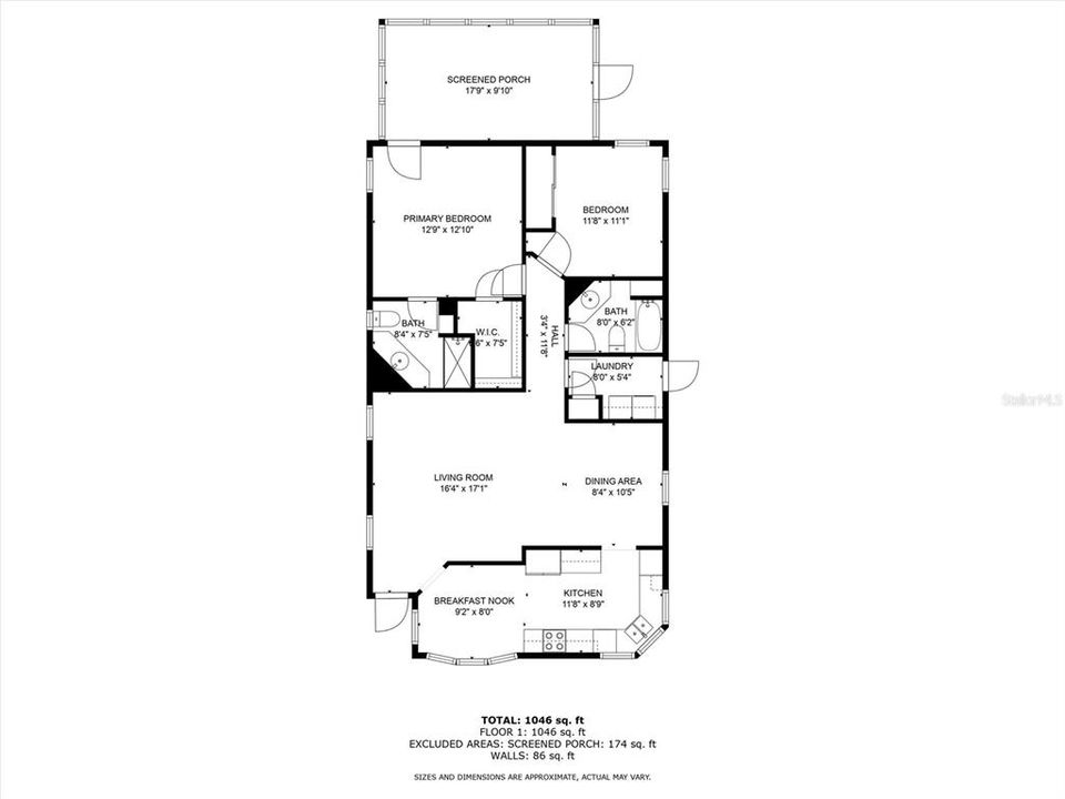 На продажу: $199,000 (2 спален, 2 ванн, 1102 Квадратных фут)