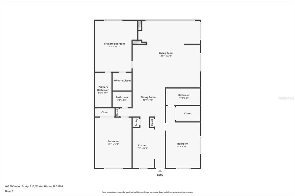 For Sale: $130,000 (3 beds, 2 baths, 1666 Square Feet)