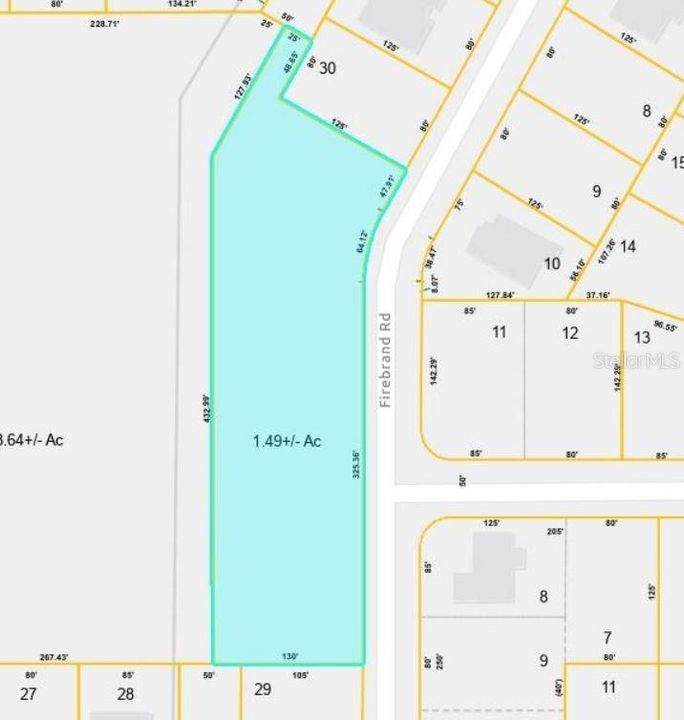 Под контрактом: $110,000 (1.49 acres)