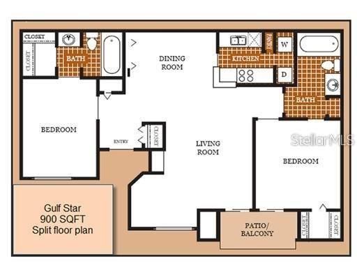 Active With Contract: $1,595 (2 beds, 2 baths, 898 Square Feet)