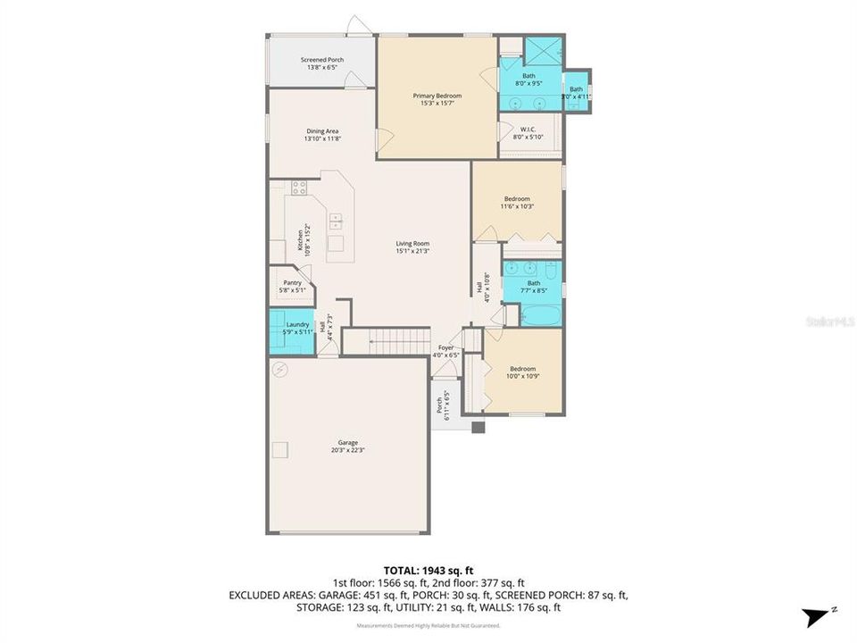 For Sale: $344,900 (4 beds, 2 baths, 2067 Square Feet)