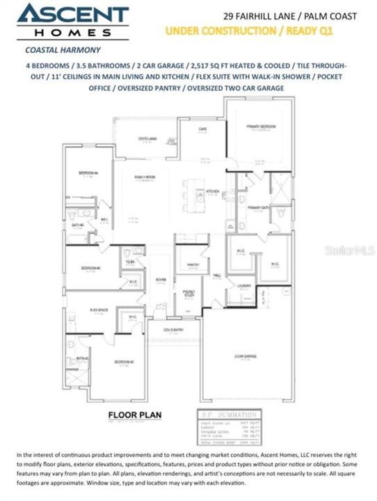 Под контрактом: $649,900 (4 спален, 3 ванн, 2517 Квадратных фут)