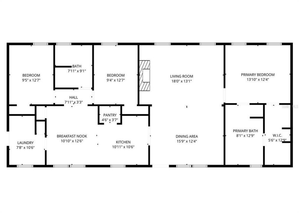 For Sale: $175,000 (3 beds, 2 baths, 1560 Square Feet)