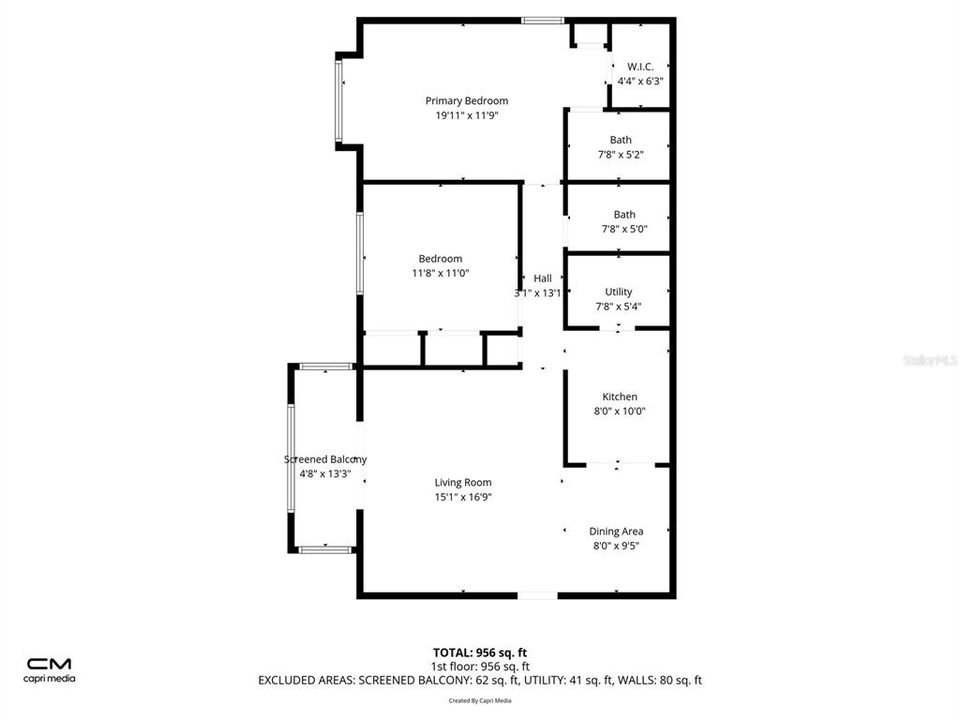 На продажу: $175,500 (2 спален, 2 ванн, 1070 Квадратных фут)