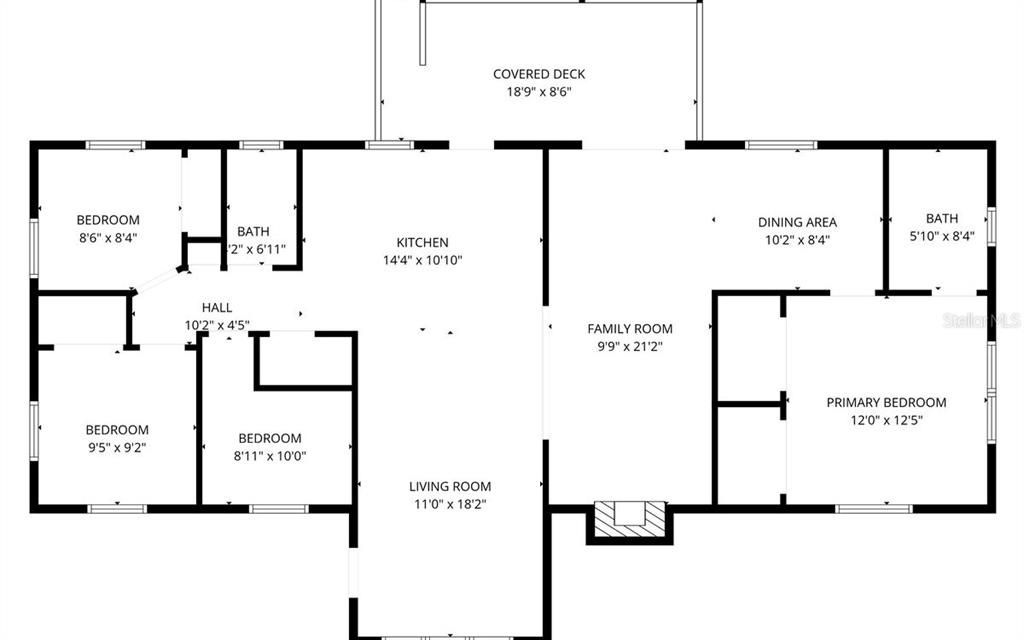 На продажу: $348,000 (3 спален, 2 ванн, 1536 Квадратных фут)