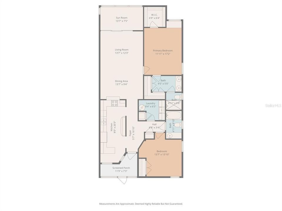 For Sale: $395,000 (2 beds, 2 baths, 1197 Square Feet)