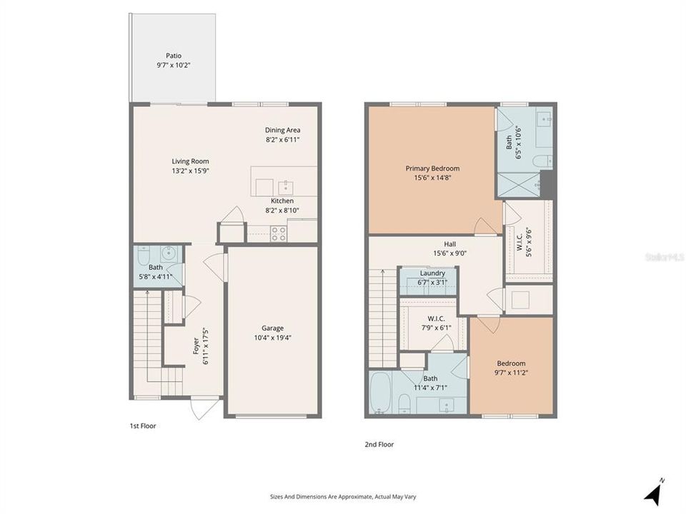 For Rent: $2,537 (2 beds, 2 baths, 1383 Square Feet)