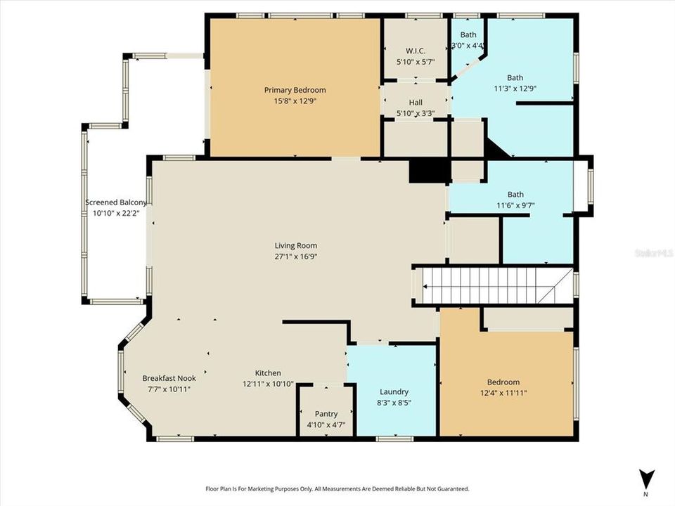 Под контрактом: $835,999 (3 спален, 3 ванн, 1554 Квадратных фут)