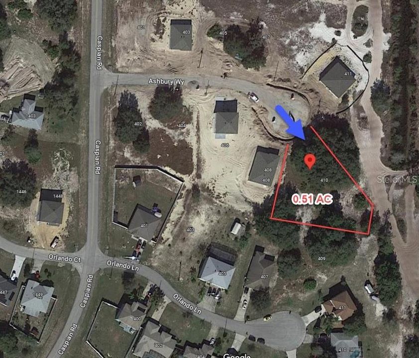 For Sale: $45,000 (0.51 acres)